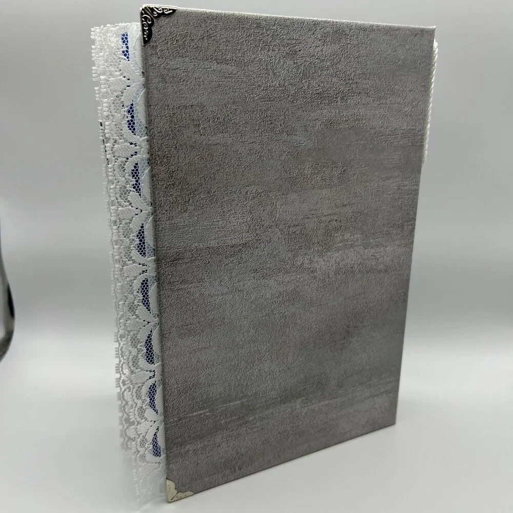 Disney Frozen-Themed Handmade Junk Journal With Decorated Pages Stickers & Snowf